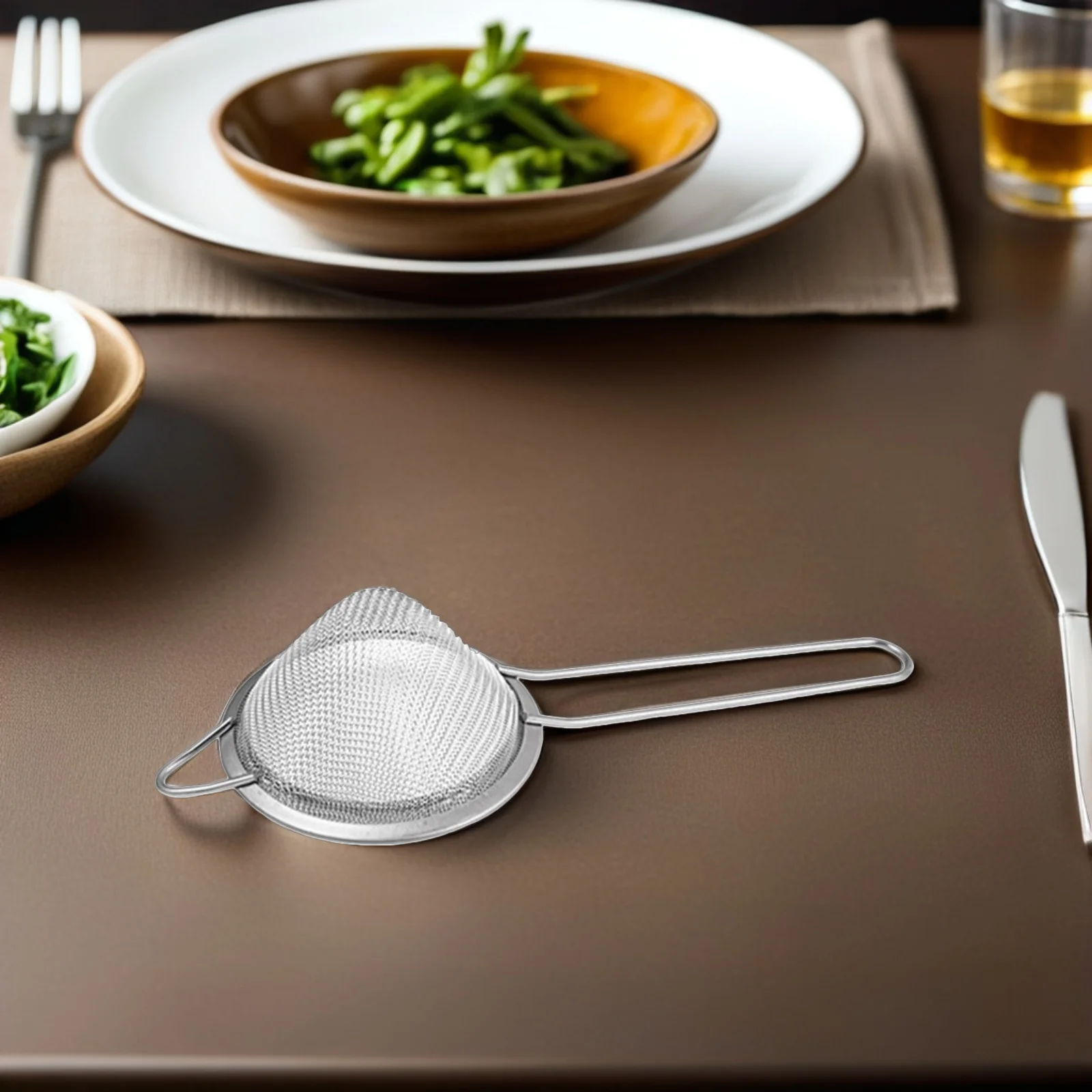 Stainless Steel Conical Tea Strainer 4pcs Fine Mesh Sieve Set for Coffee Cocktail Filtering Vegetables Food Kitchen Accessories
Stainless Steel Conical Tea Strainer 4pcs Fine Mesh Sieve Set for Coffee Cocktail Filtering Vegetables Food Kitchen Accessories