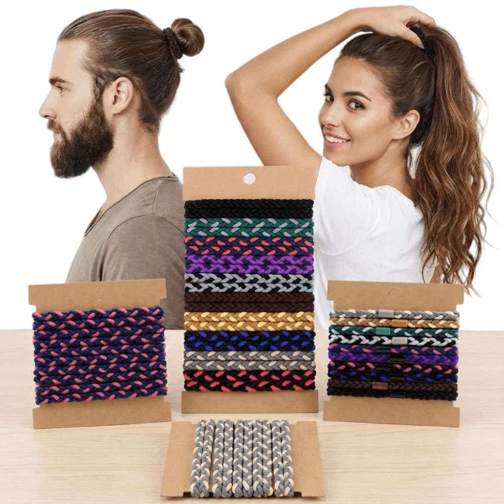 Elastics Boho Hair Ties No-Damage Thick Hair/Thin Hair Bracelets Hair Band Simple Colorful Ponytail Hair Rope Girls Women Man
Elastics Boho Hair Ties No-Damage Thick Hair/Thin Hair Bracelets Hair Band Simple Colorful Ponytail Hair Rope Girls Women Man