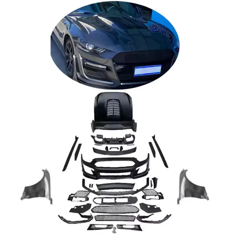 High-quality mustang gt500 kit BODYKIT Includes front bumper, rear bumper, side skirt
High-quality mustang gt500 kit BODYKIT Includes front bumper, rear bumper, side skirt