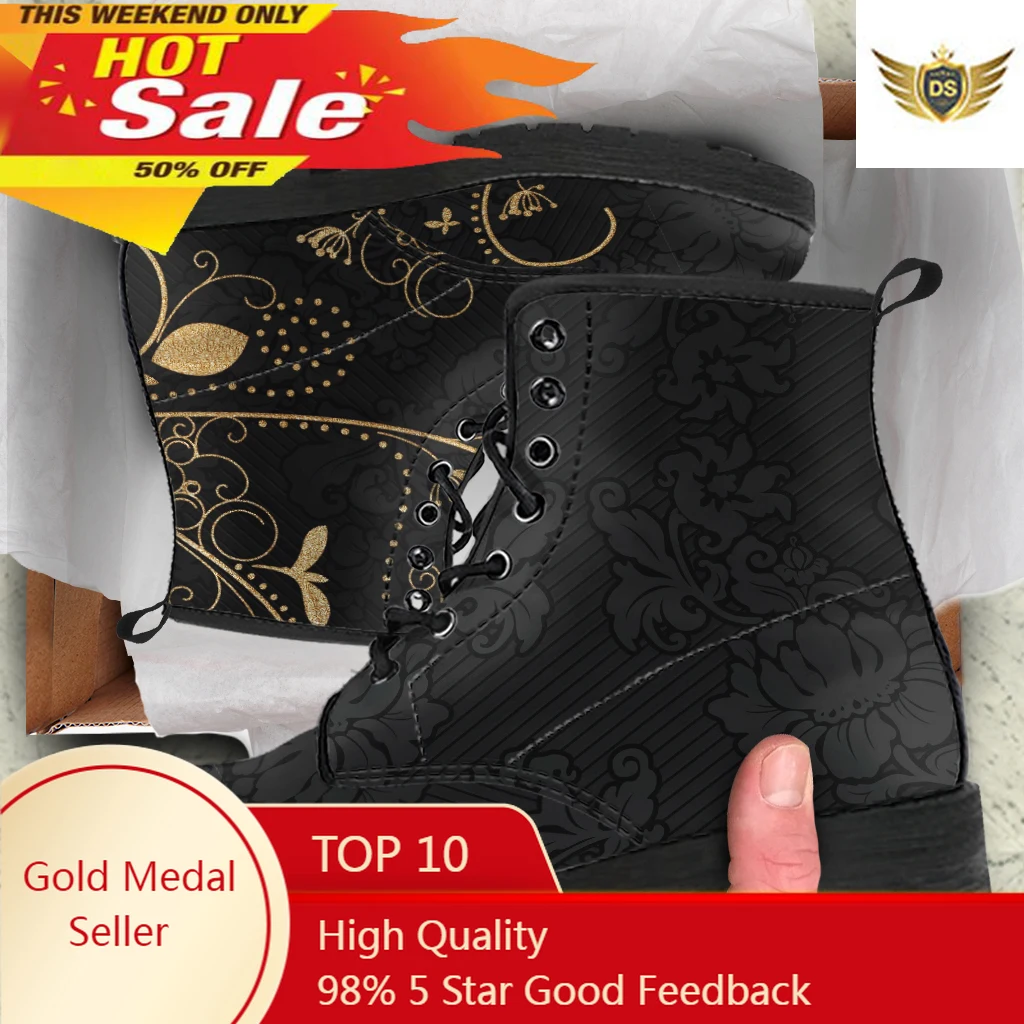 Casual Female Short Boots Street PU Leatgher All-match Ankle Boots Women's Vulcanized Rubber Sole Durable Shoes Print On Demand
Casual Female Short Boots Street PU Leatgher All-match Ankle Boots Women's Vulcanized Rubber Sole Durable Shoes Print On Demand