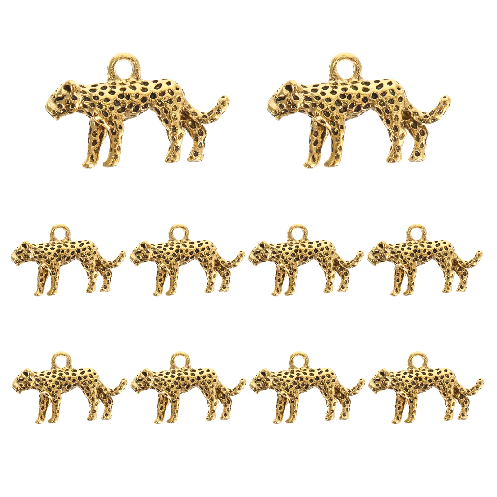 10 Pcs 3D Leopard Pendant Alloy Jewelry Charms Necklace Pendants Animal Elements Handmade Accessories Gifts
10 Pcs 3D Leopard Pendant Alloy Jewelry Charms Necklace Pendants Animal Elements Handmade Accessories Gifts