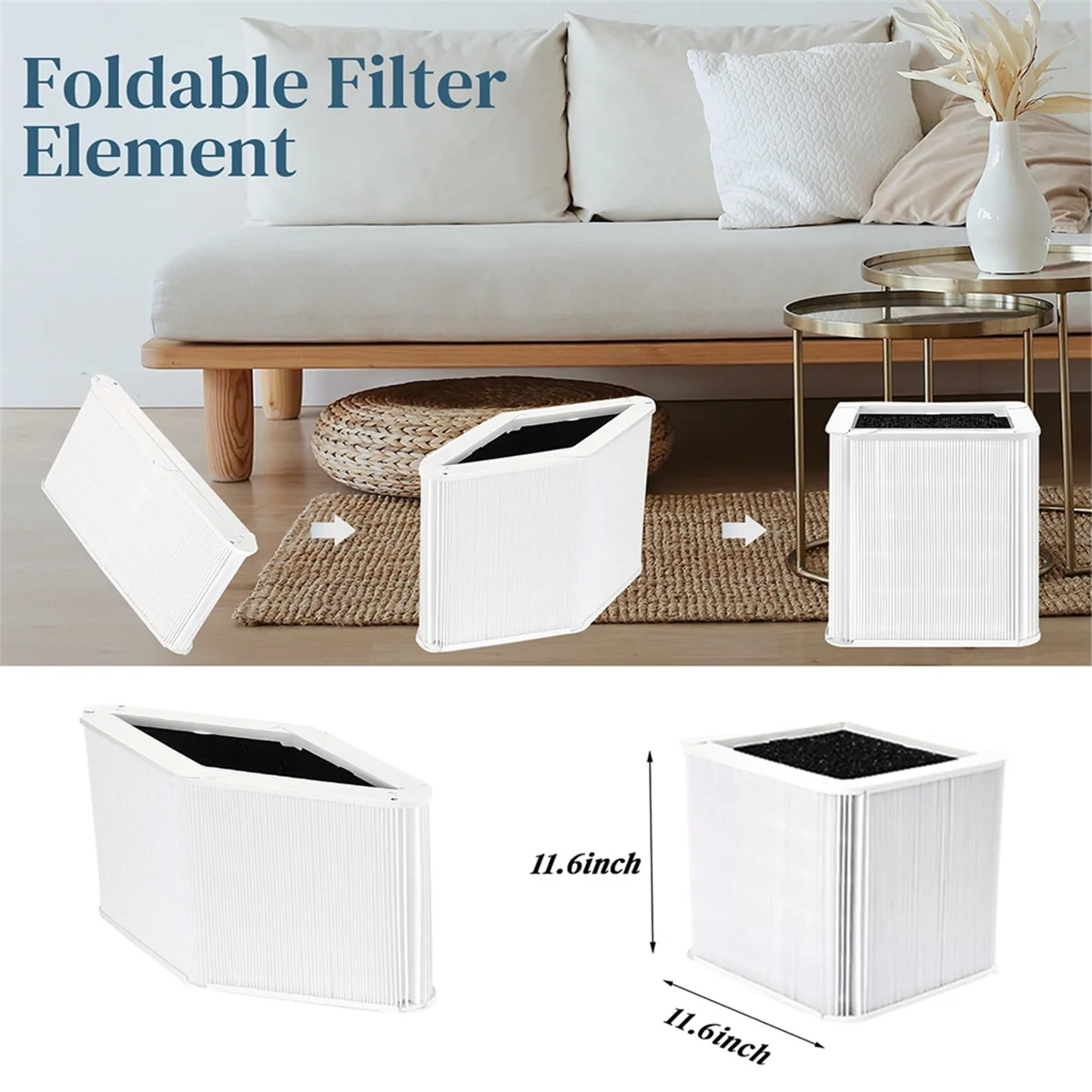Purifier filter Replacement Filter for Blue Pure 211+ Air Purifier Filter Premium HEPA Filter for Improved Air Quality
Purifier filter Replacement Filter for Blue Pure 211+ Air Purifier Filter Premium HEPA Filter for Improved Air Quality