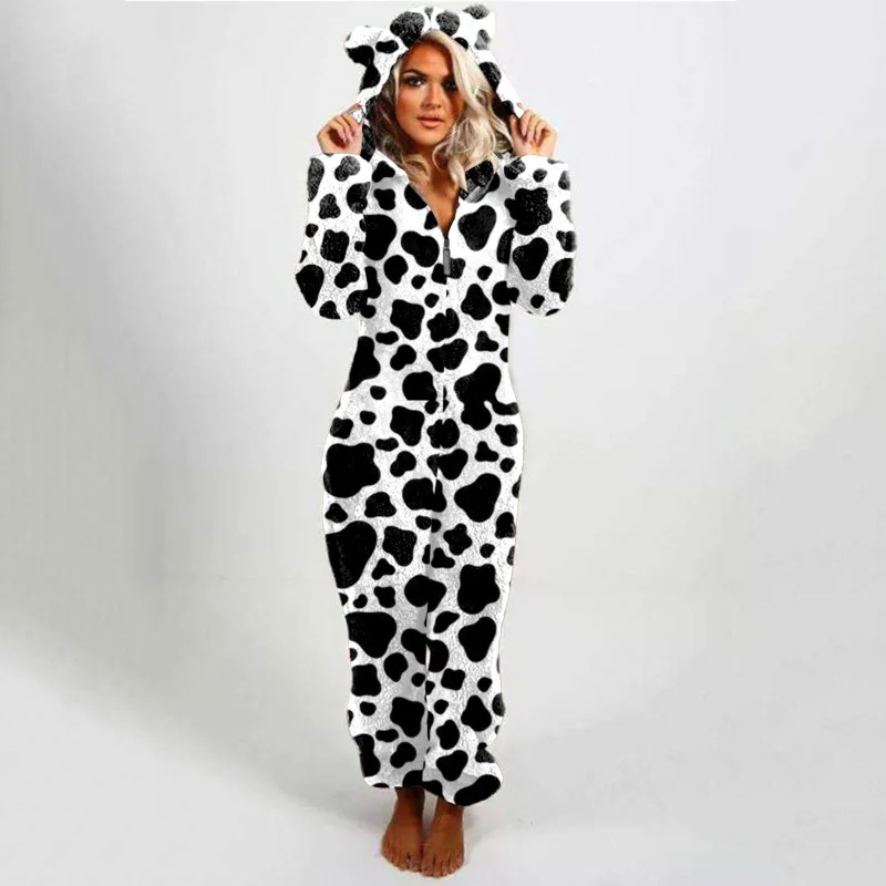 Trendy Hooded Slim Fit Plaid Reversible Fleece Jumpsuit Women Casual Fashion
Trendy Hooded Slim Fit Plaid Reversible Fleece Jumpsuit Women Casual Fashion