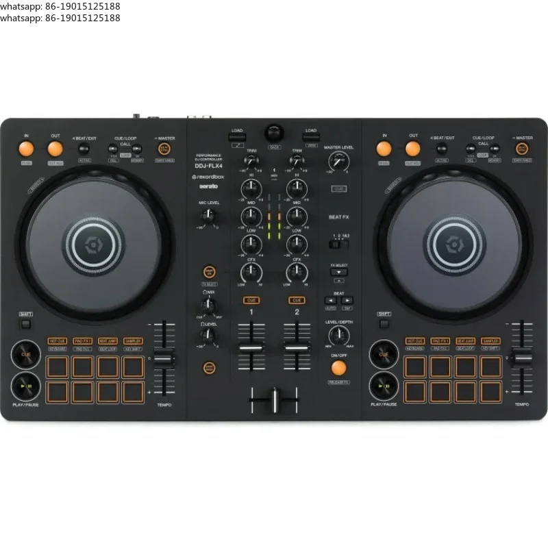 High Quality DDJ-FLX4 Beginner DJ Live Bar Disc Digital Controller
High Quality DDJ-FLX4 Beginner DJ Live Bar Disc Digital Controller
