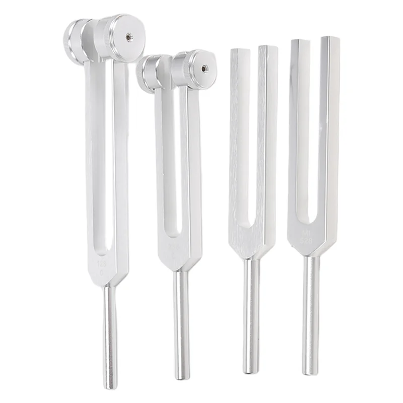 AX83-4 Pack Tuning Fork Set(128 Hz,256 Hz,512 Hz,528 Hz)With Tuning Fork Hammer For Sound Sound Vibration Tools
AX83-4 Pack Tuning Fork Set(128 Hz,256 Hz,512 Hz,528 Hz)With Tuning Fork Hammer For Sound Sound Vibration Tools
