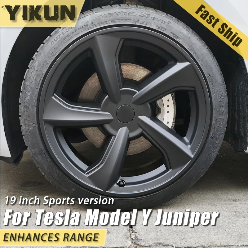 4PCS Hub Caps 19-Inch for Tesla Model Y Juniper Wheel Cover Performance Replacement Automobile Hubcaps Full Rim Accessories 2025
4PCS Hub Caps 19-Inch for Tesla Model Y Juniper Wheel Cover Performance Replacement Automobile Hubcaps Full Rim Accessories 2025