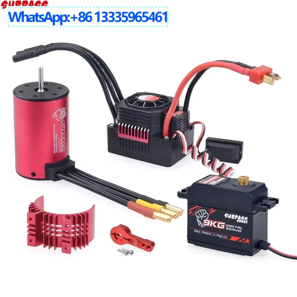 Beyond Wang3660 motor 3500KV + 80A ESC + heat dissipation case S0900M 9KG servo swing arm set
Beyond Wang3660 motor 3500KV + 80A ESC + heat dissipation case S0900M 9KG servo swing arm set