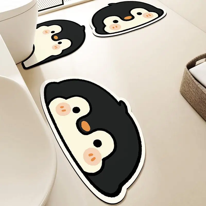 Cute Cartoon Toilet Mat Set Three Pieces Anti-Slip Water Absorbent Dirty Resistant U-Shaped Adjustable Silicon Dendroid Mat
Cute Cartoon Toilet Mat Set Three Pieces Anti-Slip Water Absorbent Dirty Resistant U-Shaped Adjustable Silicon Dendroid Mat