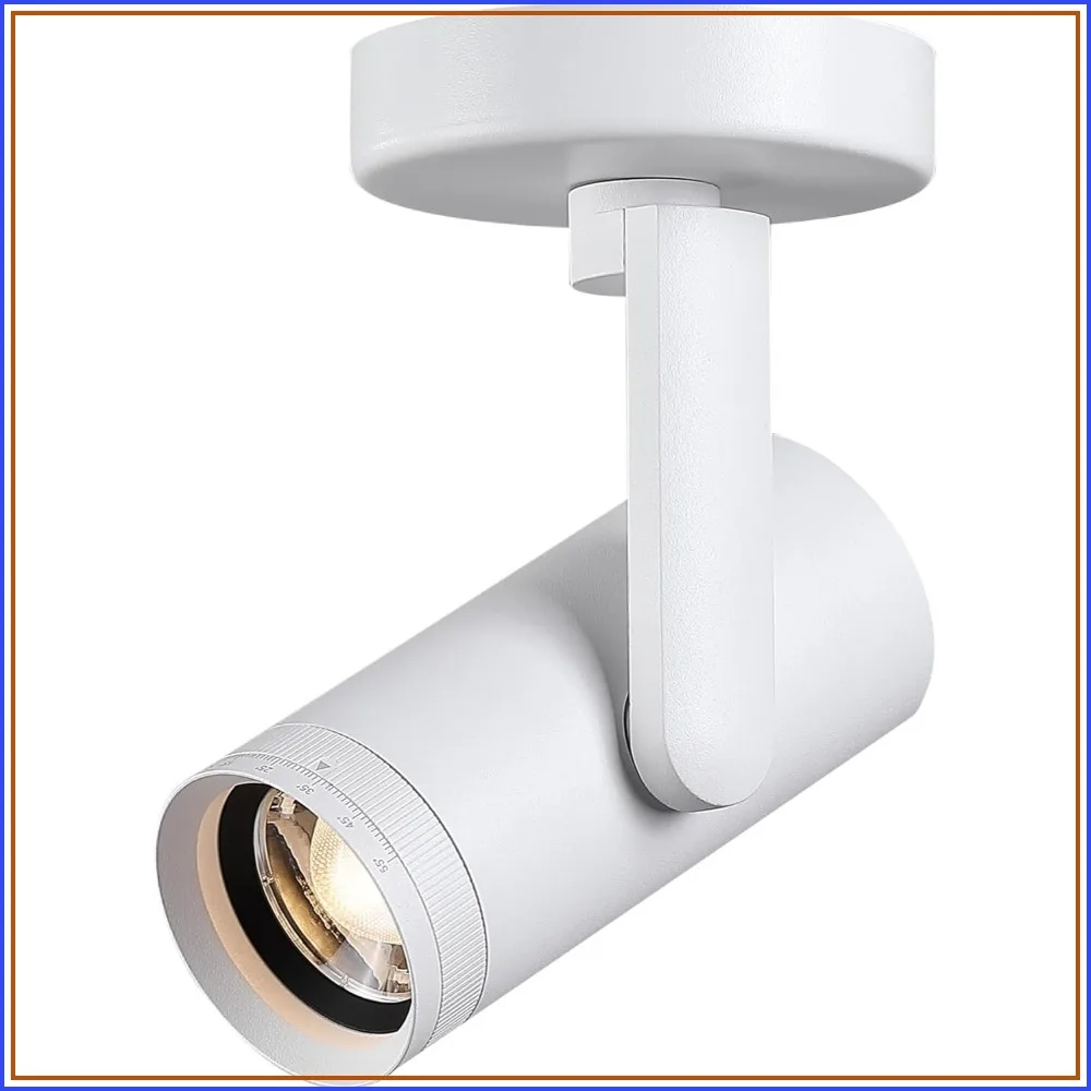 12W LED Dimmable Zoomable Ceiling Spotlight Indoor – Adjustable Wall Surface Mount Accent Light for Home Corridor, Picture, Plants & Painting | Warm White 3000K CRI 97, Flicker-Free
12W LED Dimmable Zoomable Ceiling Spotlight Indoor – Adjustable Wall Surface Mount Accent Light for Home Corridor, Picture, Plants & Painting | Warm White 3000K CRI 97, Flicker-Free