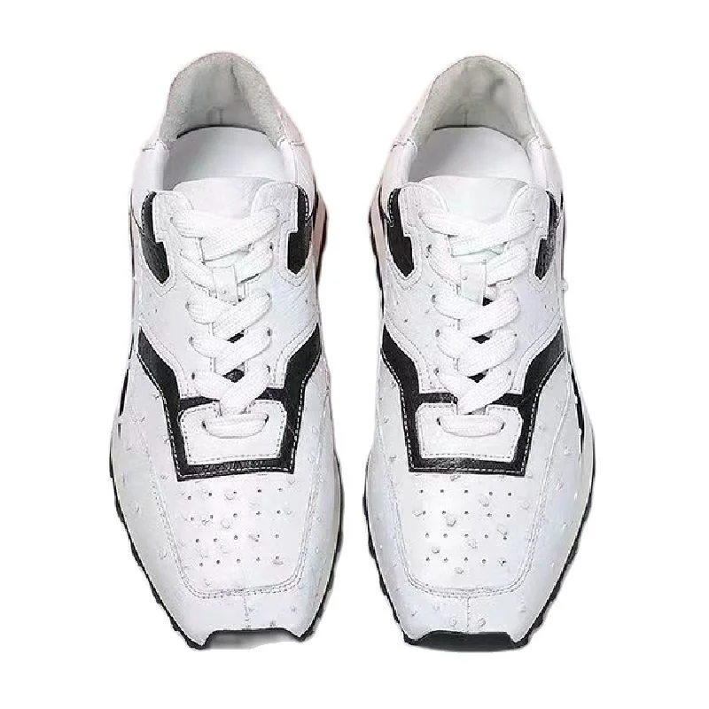 2023 new arrival Fashion Ostrich skin causal shoes men,male Genuine leather White Sneaker PDD59
2023 new arrival Fashion Ostrich skin causal shoes men,male Genuine leather White Sneaker PDD59