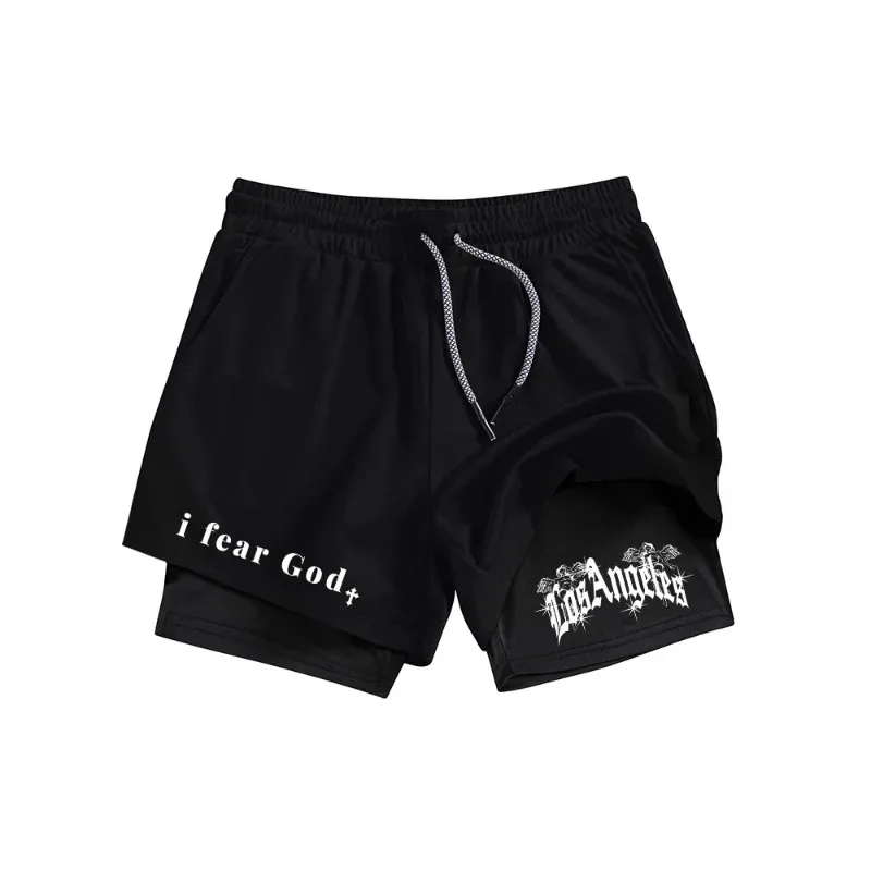 Multi-functional Men's 2-In-1 Sports Shorts Summer Casual Quick Drying Fashion Fitness Training Double Layer Beachwear Running
Multi-functional Men's 2-In-1 Sports Shorts Summer Casual Quick Drying Fashion Fitness Training Double Layer Beachwear Running