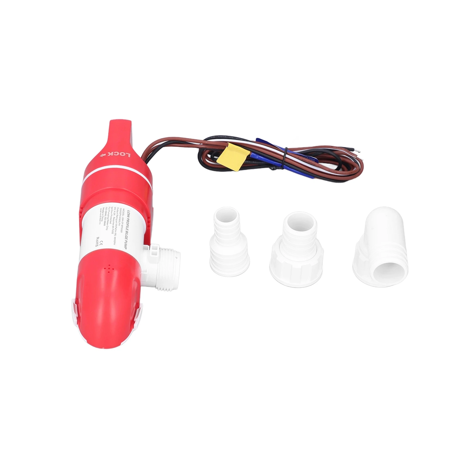 Water Bilge Pump Low Bilge Pump 1100GPH/4160LPH Electric Automatic Stainless Steel DC12V 360° Rotation for Boats
Water Bilge Pump Low Bilge Pump 1100GPH/4160LPH Electric Automatic Stainless Steel DC12V 360° Rotation for Boats