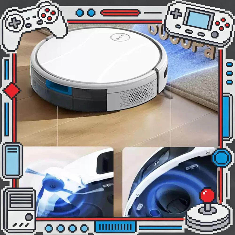 TAKDIR V72S Robot Vacuum Cleaner Intelligent suction scanning and dragging integrated APP controls automatic charging
TAKDIR V72S Robot Vacuum Cleaner Intelligent suction scanning and dragging integrated APP controls automatic charging