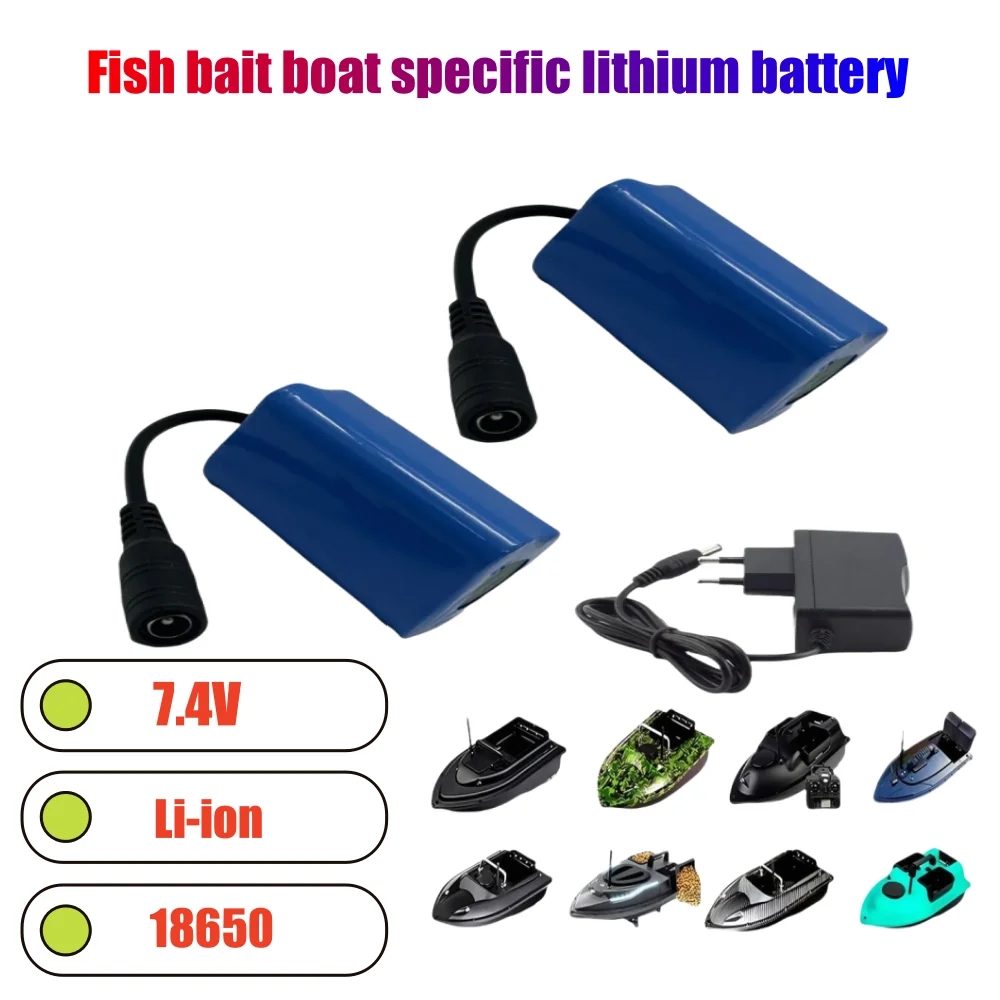 (Li-ion mph)7.4V 19800mAh lithium-ion battery pack suitable for 99% market bait boat battery DC port
(Li-ion mph)7.4V 19800mAh lithium-ion battery pack suitable for 99% market bait boat battery DC port