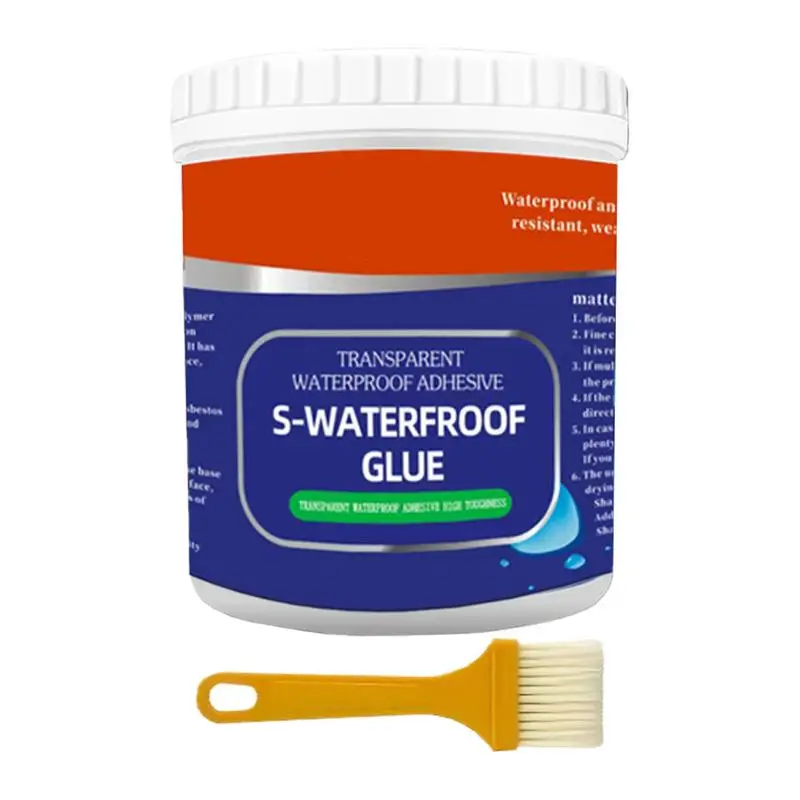Transparent Waterproof Coating 300g Waterproof Paint Strong Invisible Adhesive Glue For Strong Leakage Prevention Brush Included
Transparent Waterproof Coating 300g Waterproof Paint Strong Invisible Adhesive Glue For Strong Leakage Prevention Brush Included