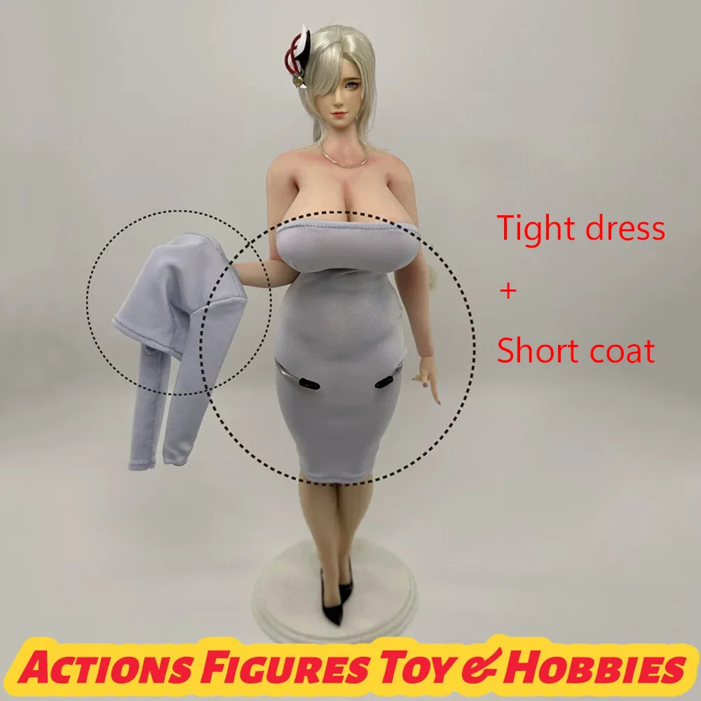 PAWPAWDOLL×MFuntoys 1/6 Female Tight Tube Tops Dress Long Sleeved Cardigan for 12" PawPawDoll DK001A Action Figure Body Model
PAWPAWDOLL×MFuntoys 1/6 Female Tight Tube Tops Dress Long Sleeved Cardigan for 12" PawPawDoll DK001A Action Figure Body Model