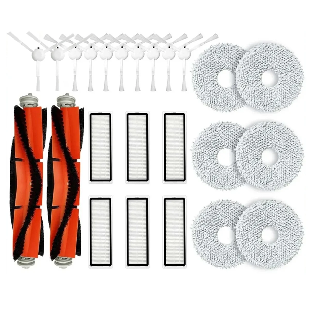For Robot Vacuum S10+ / S10 Plus Main Side Brush Hepa Filter Mop Cloth Pads Spare Parts Accessories
For Robot Vacuum S10+ / S10 Plus Main Side Brush Hepa Filter Mop Cloth Pads Spare Parts Accessories