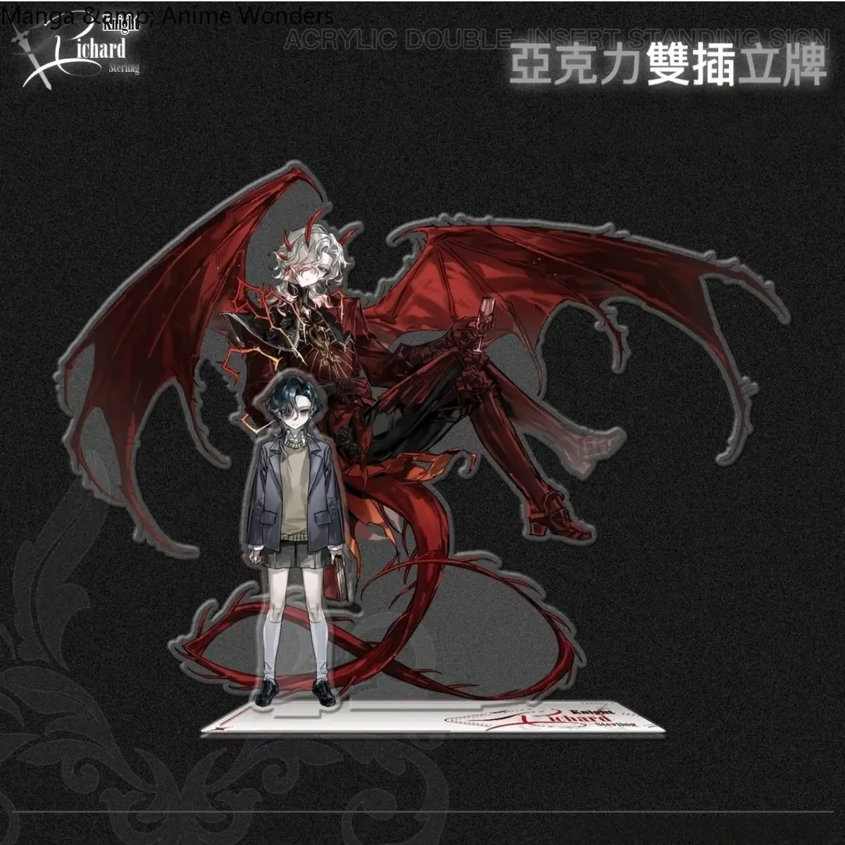10cm Cosplay Identity V Richard Sterling Colleagues Derivative Ambitus Coloured Paper Game Standing Sign Acrylic Brick Gift
10cm Cosplay Identity V Richard Sterling Colleagues Derivative Ambitus Coloured Paper Game Standing Sign Acrylic Brick Gift