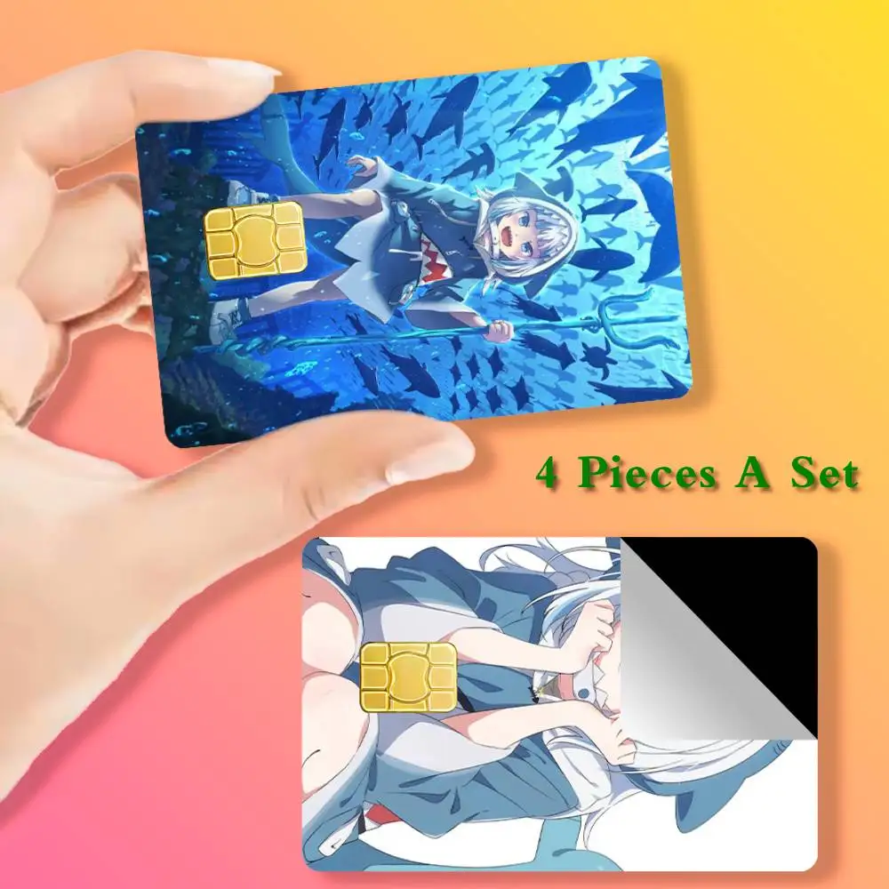 Cute Girl gawr gura Card Stickers Cover Film Sticker for Debit Credit Bank Card Waterproof 
Cute Girl gawr gura Card Stickers Cover Film Sticker for Debit Credit Bank Card Waterproof