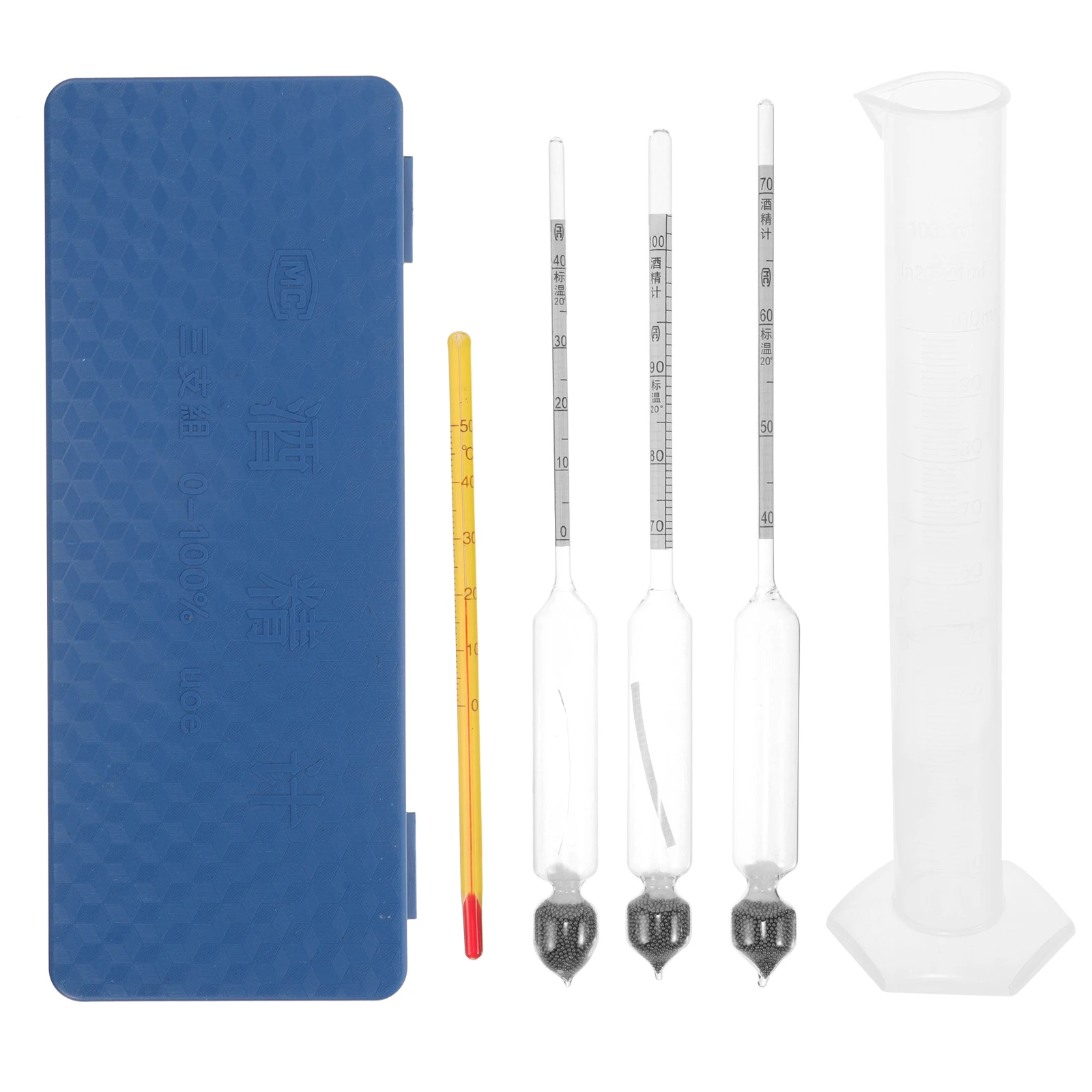 1Set Alcohol Testing Hydrometer Glass Plastic for Home Brew Wine Beer Whiskey Alcohol Meter Measuring Device Hydrometer
1Set Alcohol Testing Hydrometer Glass Plastic for Home Brew Wine Beer Whiskey Alcohol Meter Measuring Device Hydrometer