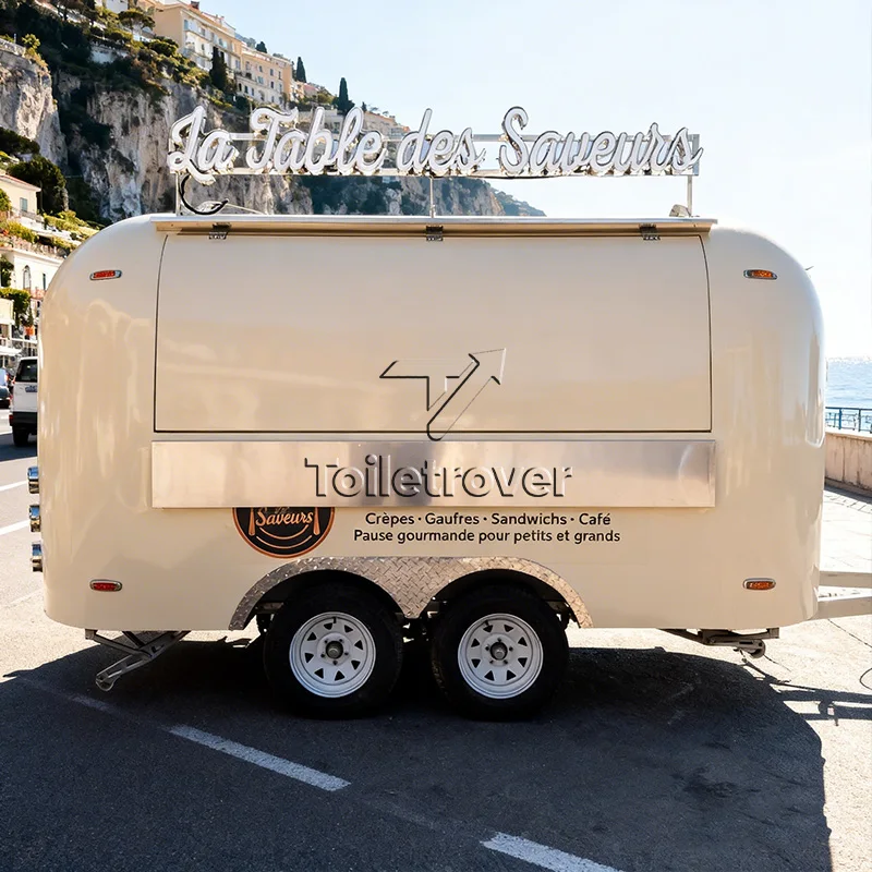 Portable Mobile Food Truck Trailer Outdoor Folding Food Trailer Retro Commercial Food Trucks For Sale in China
Portable Mobile Food Truck Trailer Outdoor Folding Food Trailer Retro Commercial Food Trucks For Sale in China