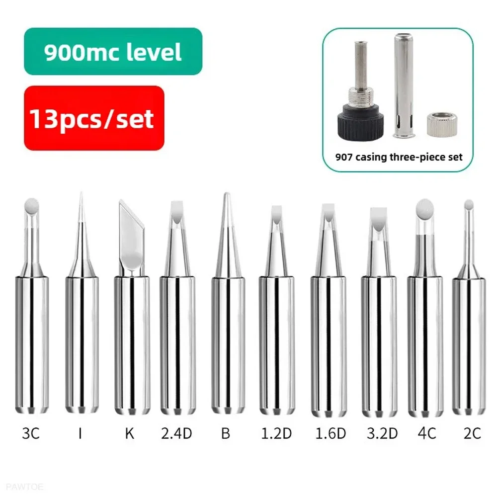 13pc soldering iron 936 soldering station electric welding tips welding sleeves replaceable soldering iron tips tool accessories 
13pc soldering iron 936 soldering station electric welding tips welding sleeves replaceable soldering iron tips tool accessories