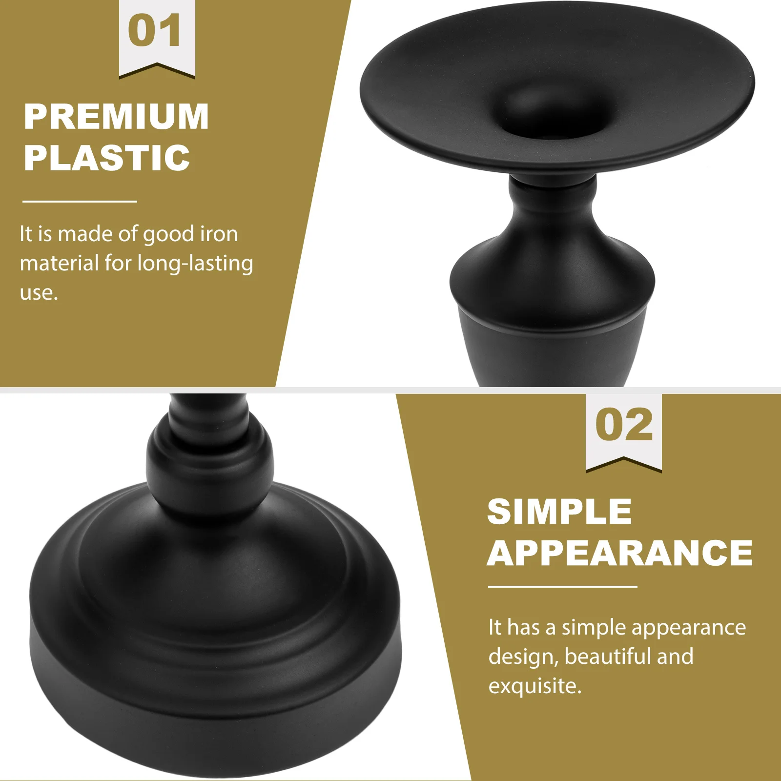 Iron Holder Elegant Design Decorative Candlestick for Dining Room Wedding Event Stand Iron Candleholders 
Iron Holder Elegant Design Decorative Candlestick for Dining Room Wedding Event Stand Iron Candleholders