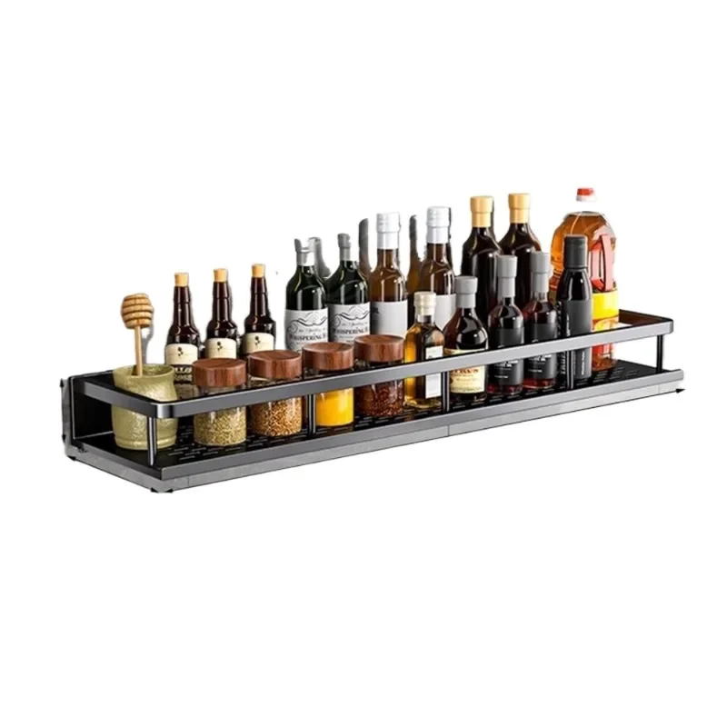 1 Multi-Functional Storage Rack With Rod Seasoning Rack Wall-Mounted Seasoning Storage Rack For Cooking Items
1 Multi-Functional Storage Rack With Rod Seasoning Rack Wall-Mounted Seasoning Storage Rack For Cooking Items