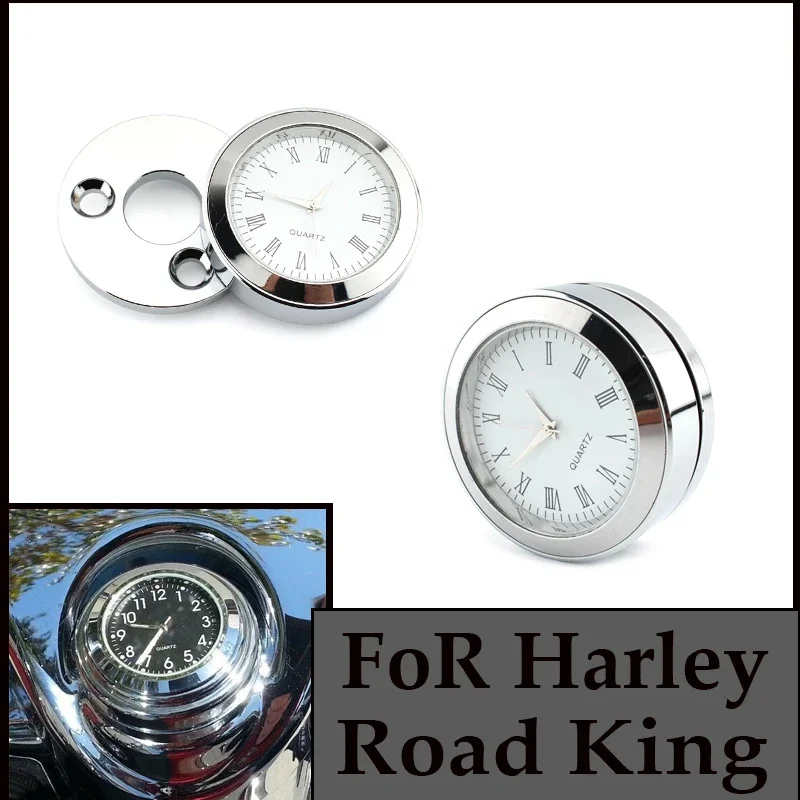 FoR Harley Road King 1994-2024 Aluminum alloy Motorcycle Front FORK Lock Clock Cover Waterproof
FoR Harley Road King 1994-2024 Aluminum alloy Motorcycle Front FORK Lock Clock Cover Waterproof
