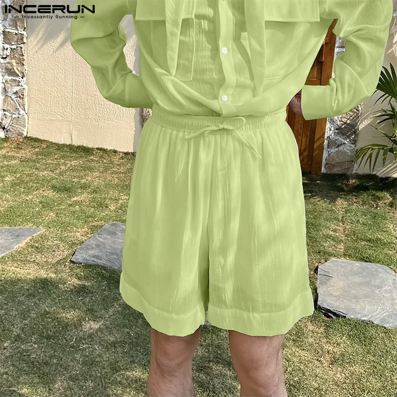 INCERUN Men Sets Solid Color Oversize Long Sleeve Shirt & Shorts 2PCS Streetwear Summer 2025 Vacation Men's Casual Suits S-5XL
INCERUN Men Sets Solid Color Oversize Long Sleeve Shirt & Shorts 2PCS Streetwear Summer 2025 Vacation Men's Casual Suits S-5XL
