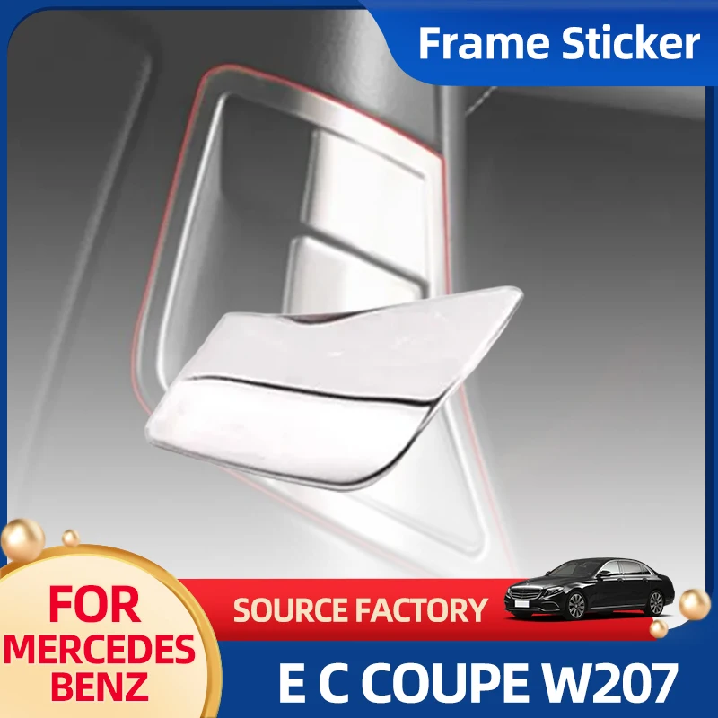 Interior Stickers Stainless Steel Car Seat Back Adjustment Panel Frame Trim Stickers For Mercedes Benz E C Class Coupe W207 Auto
Interior Stickers Stainless Steel Car Seat Back Adjustment Panel Frame Trim Stickers For Mercedes Benz E C Class Coupe W207 Auto