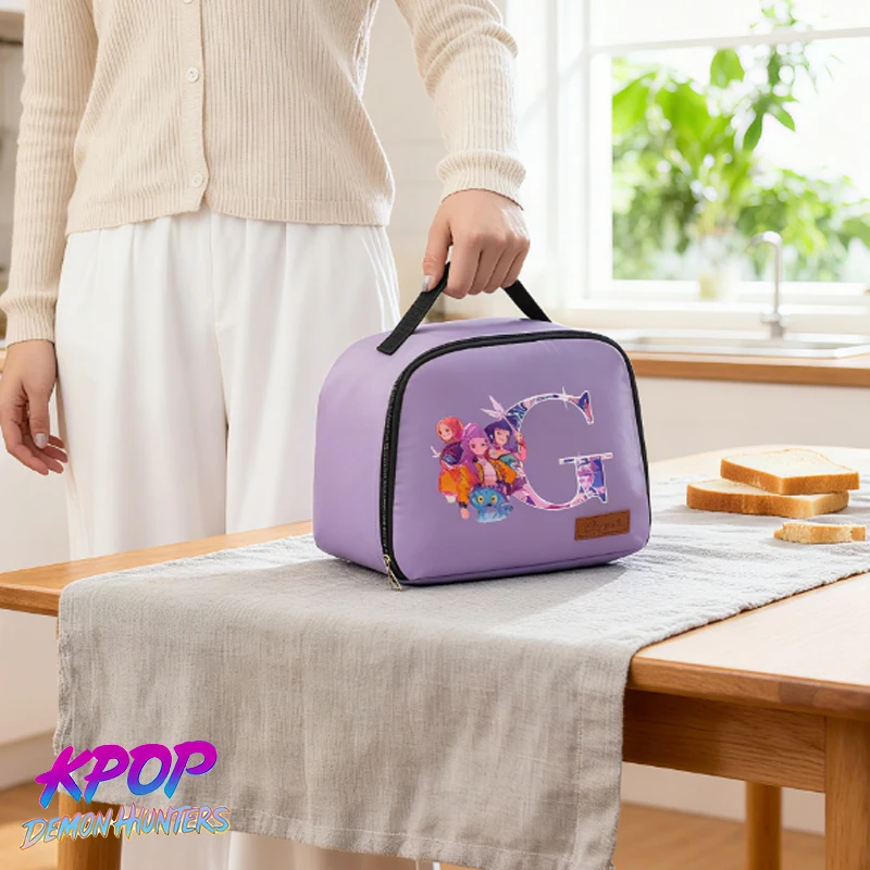 KPop Demon Hunterss Bento Lunch Bag Student Anime Cartoon Letter A-Z Picnic Food Storage Bags Office Lunch Case Birthday Gifts
KPop Demon Hunterss Bento Lunch Bag Student Anime Cartoon Letter A-Z Picnic Food Storage Bags Office Lunch Case Birthday Gifts