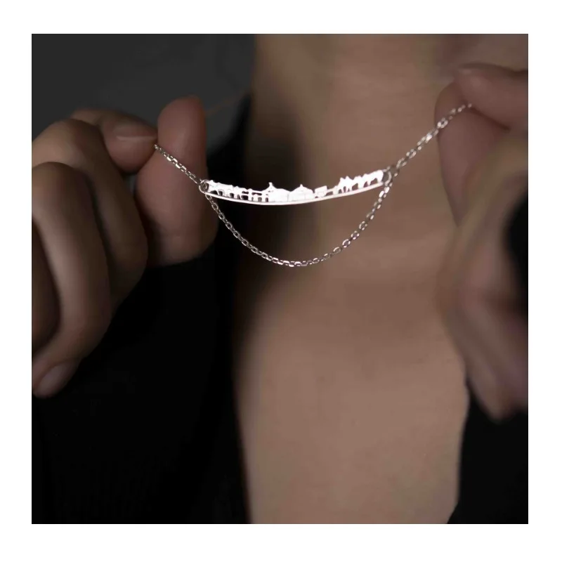 Yurt Necklace, Ethnic Style, Simple Collarbone Chain, Fashionable Temperament, High Value, Versatile Silver Niche Women's Neckla
Yurt Necklace, Ethnic Style, Simple Collarbone Chain, Fashionable Temperament, High Value, Versatile Silver Niche Women's Neckla