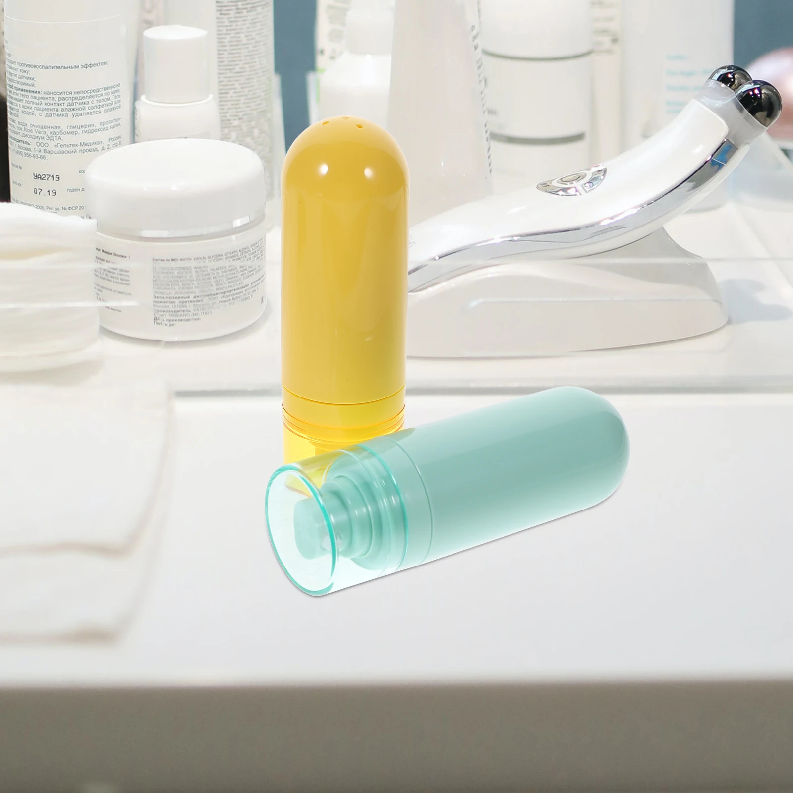 2pcs Travel Bottles ABS Empty Portable Safe LeakProof Shampoo Liquid Lotion Toiletries Containers Small Sub Bottles Vacuum
2pcs Travel Bottles ABS Empty Portable Safe LeakProof Shampoo Liquid Lotion Toiletries Containers Small Sub Bottles Vacuum