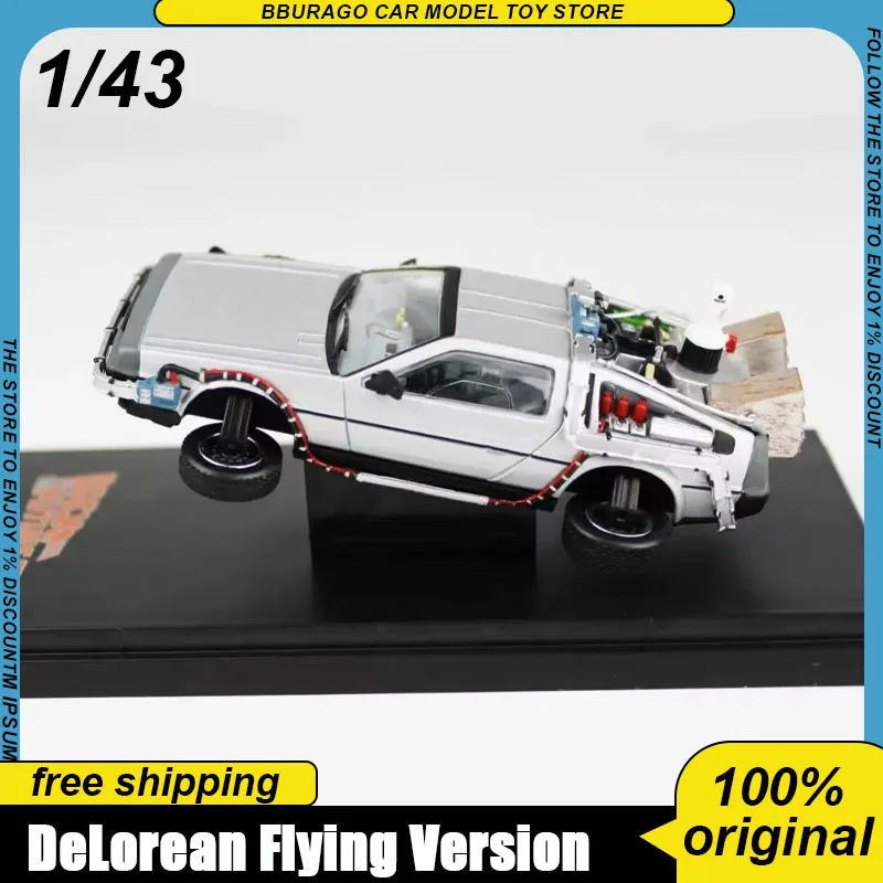 Zincit Model 1:43 Delorean Flying Version Back To The Future Part Ii Movie Replica Limited Static Collectible Time Machine Toys
Zincit Model 1:43 Delorean Flying Version Back To The Future Part Ii Movie Replica Limited Static Collectible Time Machine Toys