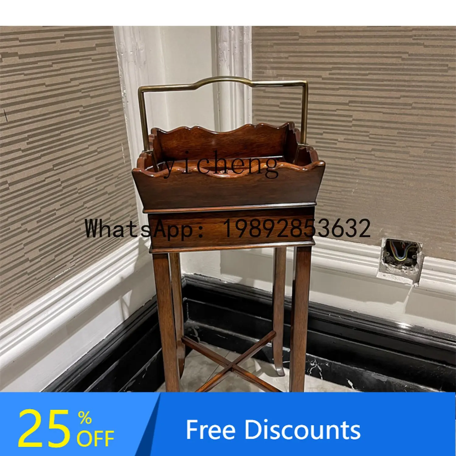 European Style Solid Wood Corner Table Living Room Leisure Chair Side Table Mahogany Fruit Basket Decoration
European Style Solid Wood Corner Table Living Room Leisure Chair Side Table Mahogany Fruit Basket Decoration