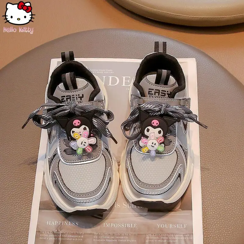 Anime Children Kuromi Sports Shoes Sanrio Girls Kawaii Autumn and Winter Casual Shoes Teenagers Cartoon Lightweight Running Shoe
Anime Children Kuromi Sports Shoes Sanrio Girls Kawaii Autumn and Winter Casual Shoes Teenagers Cartoon Lightweight Running Shoe