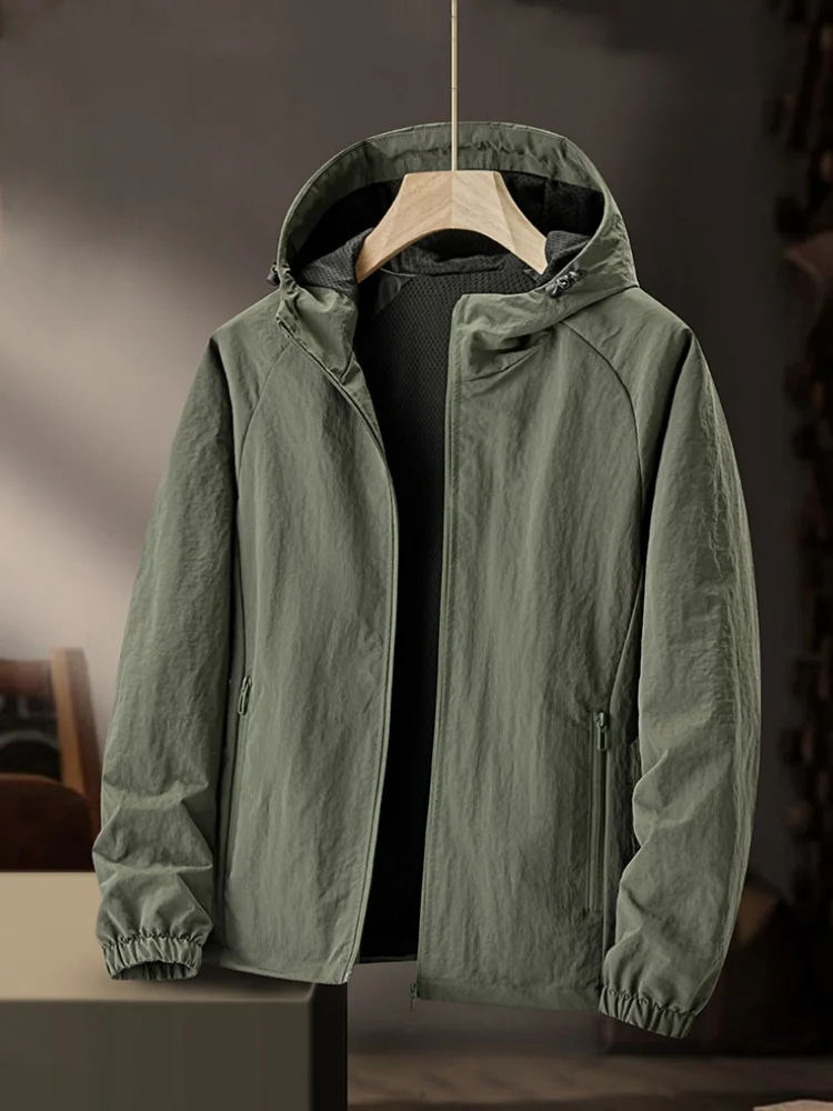 Men's Casual Loose Breathable Wear-Resistant Windproof And Waterproof St Man Jaet Spring Autumn Leisure Sports Coat
Men's Casual Loose Breathable Wear-Resistant Windproof And Waterproof St Man Jaet Spring Autumn Leisure Sports Coat