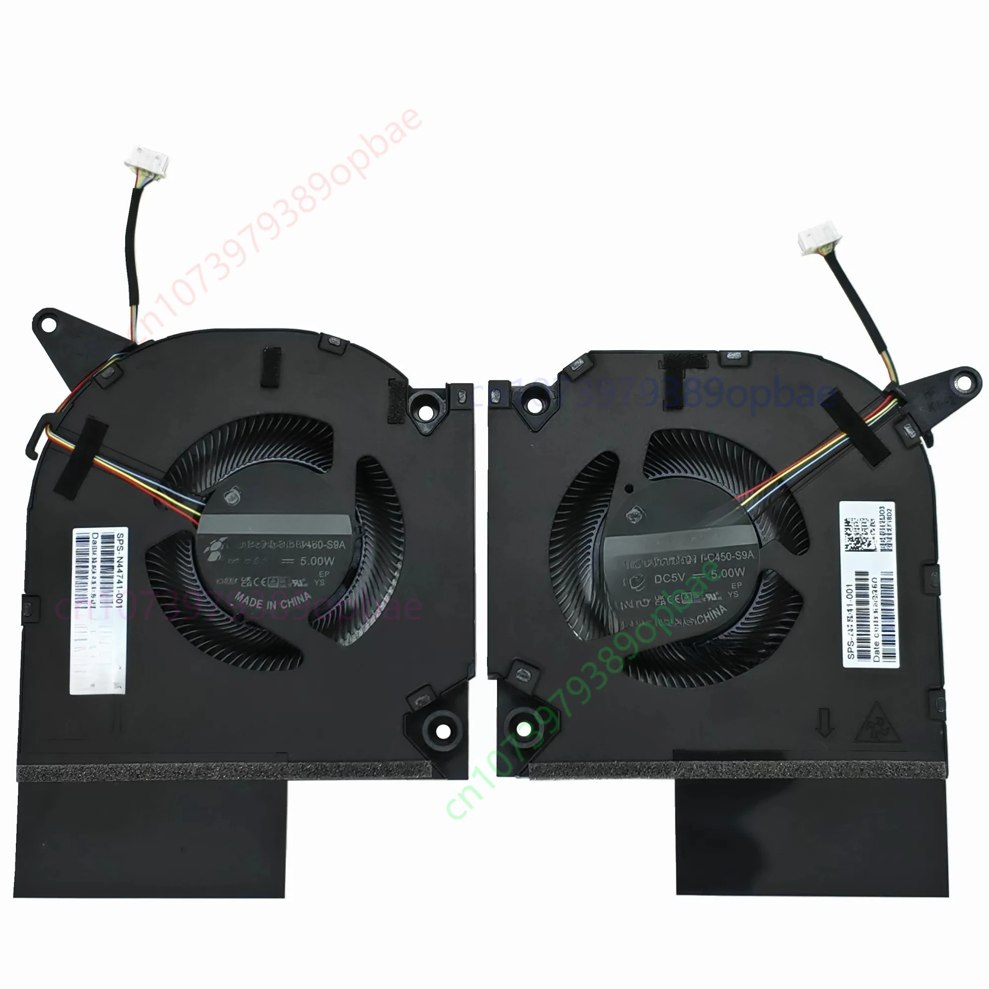 New Original Cooling Fan for HP Omen 9 16-U TPN-C167 N44741-001
New Original Cooling Fan for HP Omen 9 16-U TPN-C167 N44741-001