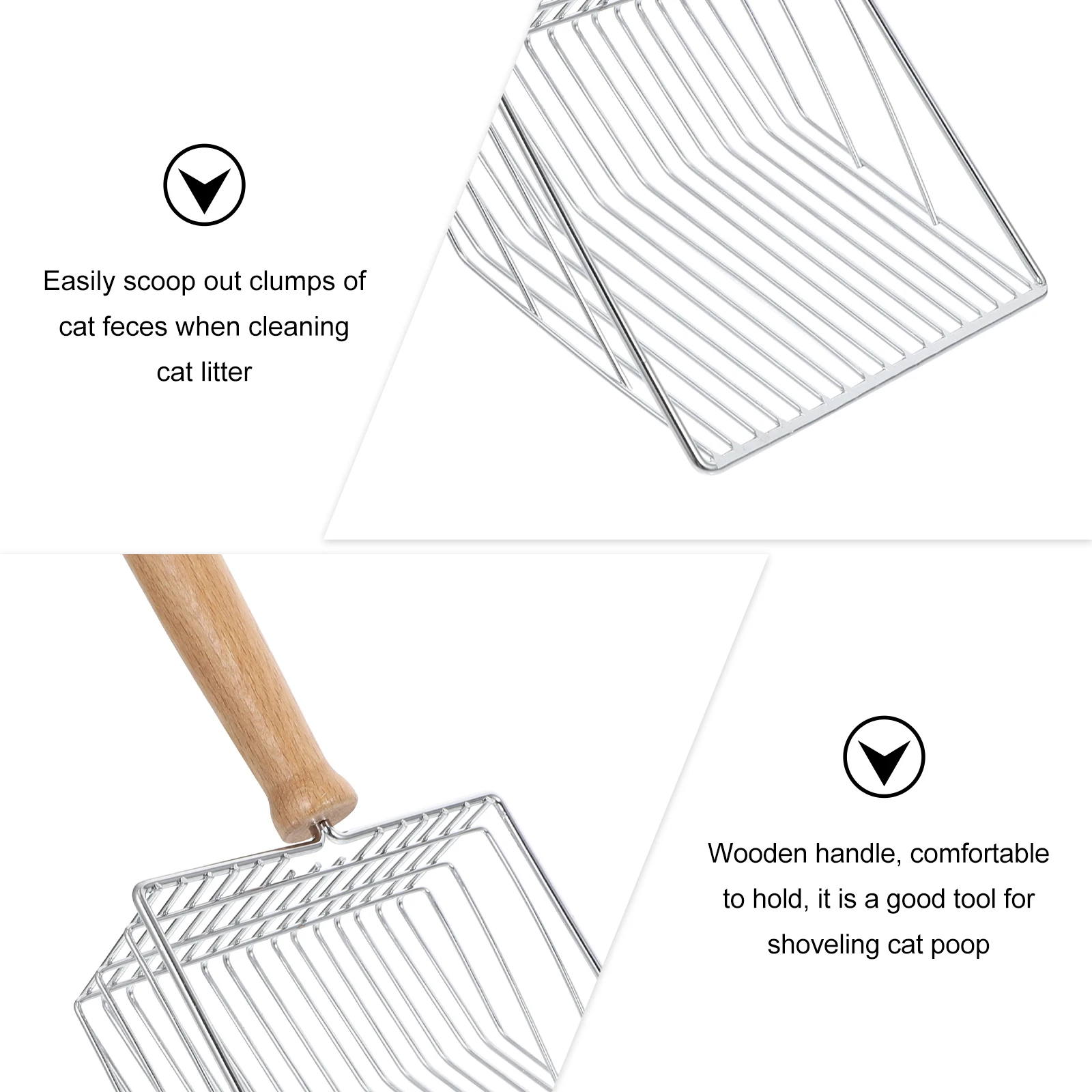 1pc Hollow Litter Shovel Durable Anti-Rust Long Handle Scoop For Sand Pet Tool Cat Sand Scooper Cat Care Tool Pet Supplies
1pc Hollow Litter Shovel Durable Anti-Rust Long Handle Scoop For Sand Pet Tool Cat Sand Scooper Cat Care Tool Pet Supplies