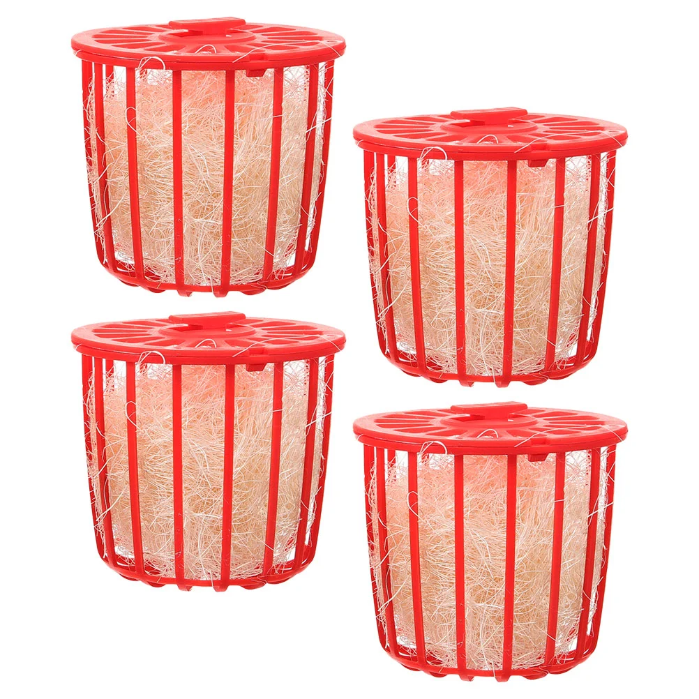 4 Pcs Bird Basket Hanging Cage Nest Breeding Hatching Decorate Nesting Bowls Red Nests for Cages Pigeon Travel
4 Pcs Bird Basket Hanging Cage Nest Breeding Hatching Decorate Nesting Bowls Red Nests for Cages Pigeon Travel