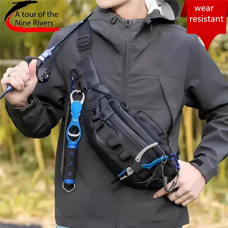 New Men'S Women'S Multifunctional Shoulder Waist Bags, Wear-Resistant Splash Proof Fishing Storage Bags, Fishing Gear
New Men'S Women'S Multifunctional Shoulder Waist Bags, Wear-Resistant Splash Proof Fishing Storage Bags, Fishing Gear