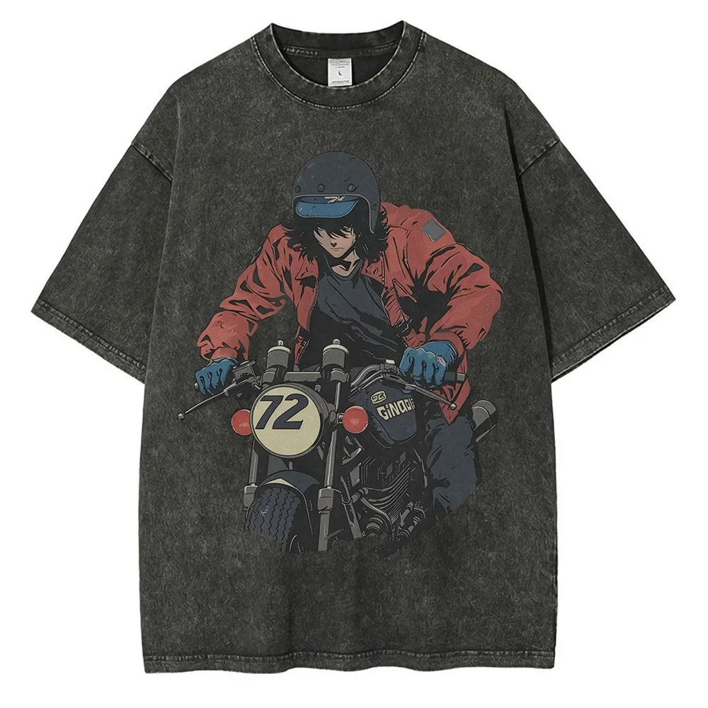 90s Anime Character Graphic T-shirts Retro Distressed Mens Tops Printed Oversized T-shirt Casual High Street
90s Anime Character Graphic T-shirts Retro Distressed Mens Tops Printed Oversized T-shirt Casual High Street