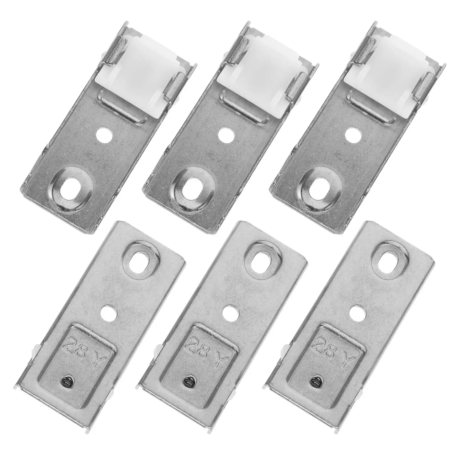 6pcs Stainless Steel Curtain Rod Track Single Code Top Mounted Hardware Blinds Accessories Installation Fixation Window
6pcs Stainless Steel Curtain Rod Track Single Code Top Mounted Hardware Blinds Accessories Installation Fixation Window