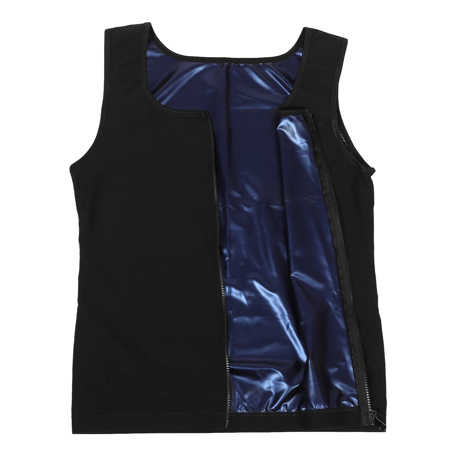 Men Gym Running Vest Zipper Design Sweat Workout Yoga Sports Vest Abdominal Compression Elastic Gym Tops
Men Gym Running Vest Zipper Design Sweat Workout Yoga Sports Vest Abdominal Compression Elastic Gym Tops