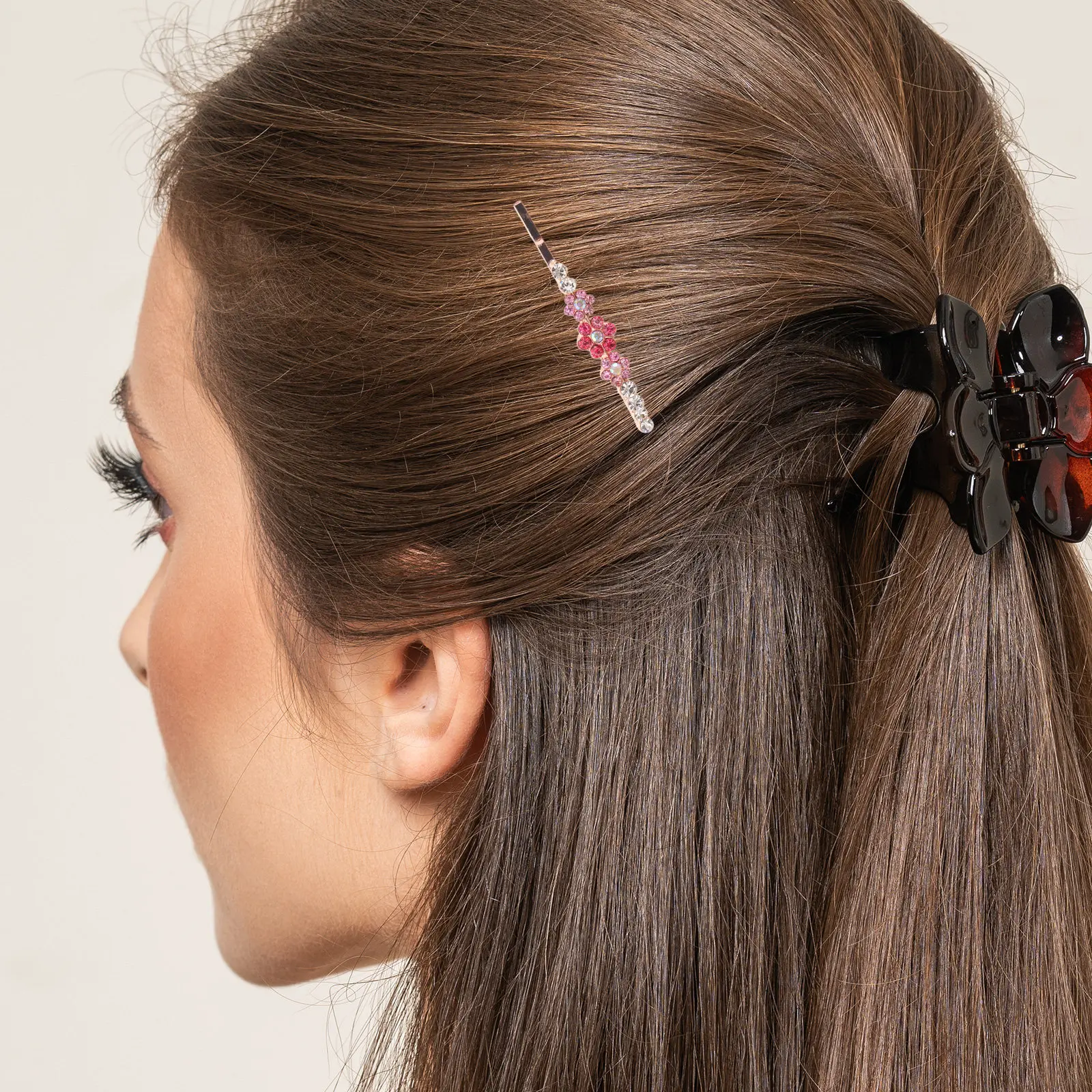 2Pairs Floral Hair Clips Set Artificial Flower Bobby Pins Metal Side Bangs Hair Barrettes for Wedding Bridesmaid Party Office
2Pairs Floral Hair Clips Set Artificial Flower Bobby Pins Metal Side Bangs Hair Barrettes for Wedding Bridesmaid Party Office