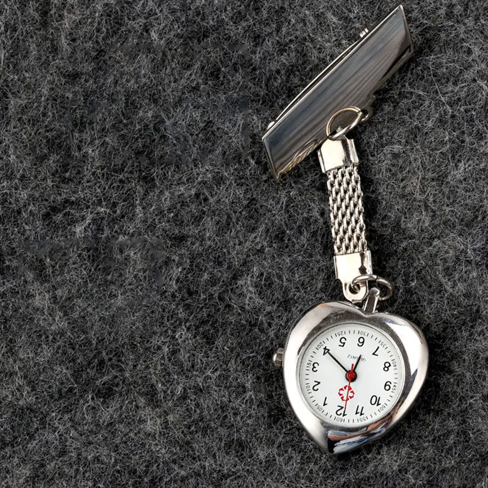 Heart Shaped Nurse Watch Simple Design Exquisite Detail Portable Watch Accurate Time Keeping Gifts for Nurses
Heart Shaped Nurse Watch Simple Design Exquisite Detail Portable Watch Accurate Time Keeping Gifts for Nurses