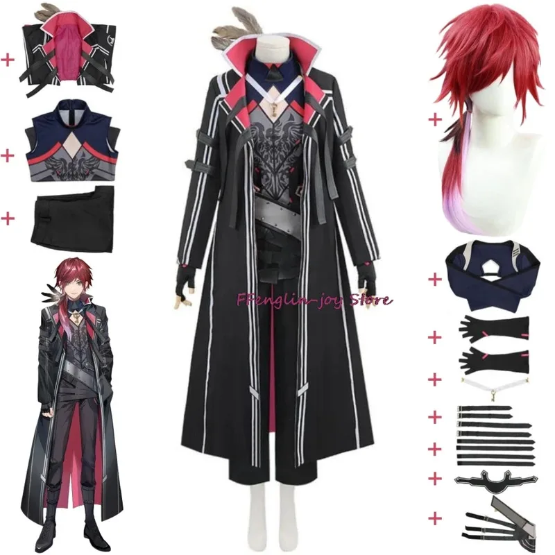 YouTuber VTuber NIJISANJI Lauren Iroas Cosplay Costume Wig Anime Woman Man Uniform Halloween Stage Performance Role Play Suit
YouTuber VTuber NIJISANJI Lauren Iroas Cosplay Costume Wig Anime Woman Man Uniform Halloween Stage Performance Role Play Suit