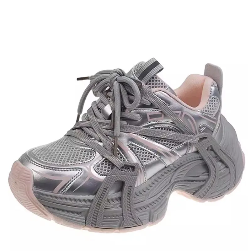 Spring Fashionable Casual Shoes Women's 2025 Summer New Arrival Versatile Thick Bottom Sports Shoes Versatile Running Shoes
Spring Fashionable Casual Shoes Women's 2025 Summer New Arrival Versatile Thick Bottom Sports Shoes Versatile Running Shoes