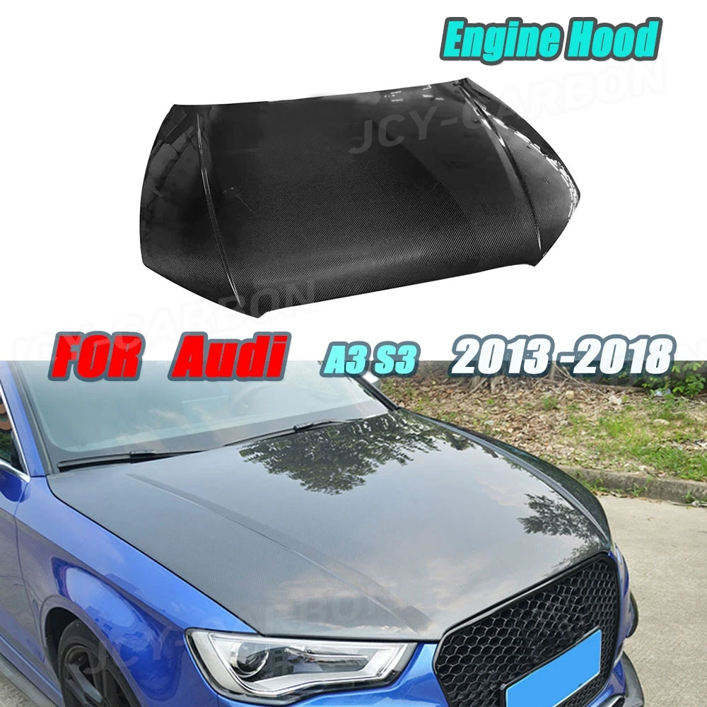For Audi A3 S3 2013 -2018 Carbon Fiber Car Front Engine Hood Bonnet Cap Trim Cover Car Styling
For Audi A3 S3 2013 -2018 Carbon Fiber Car Front Engine Hood Bonnet Cap Trim Cover Car Styling